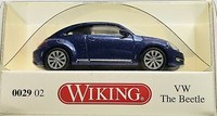 Wiking Vw The Beetle Modellauto 1:87 Blau Detailgetreu SammlerstüCk Neu & Ovp
