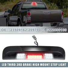 Smoke Lens LED 3RD Third Brake Cargo Lights For 2015-18 GMC Sierra 2500HD 3500HD