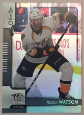 2017-18 AUSTIN WATSON O-PEE-CHEE RAINBOW BLACK BORDER #104 PREDATORS #039/100