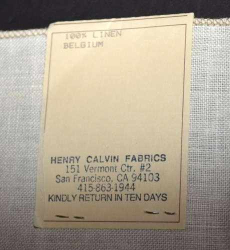 Henry Calvin Lot of 4 Solid & Textured Linen & Cotton Upholstery Fabric Samples - Picture 7 of 12