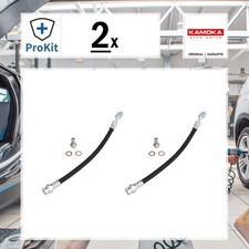 2x ORIGINAL® Kamoka 1170481 Bremsschlauch Hinten für Audi A4 B9 Avant A4 B9 A5