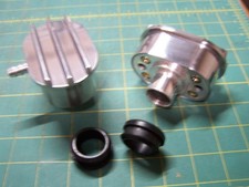 Finned Breather Set With Grommets For Valve Covers A-team Vc222
