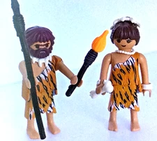 Playmobil,CAVEMAN,CAVEWOMAN,BRAND NEW