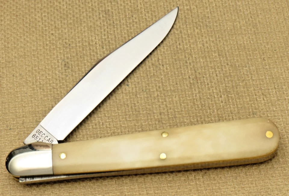 Нож TIDIOUTE от Great Eastern Cutlery No651122 «Бен Хоган» гладкая белая кость - Изображение 4 из 4