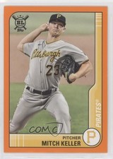 2021 Topps Big League Veterans & Rookies Orange Mitch Keller #184 0b7
