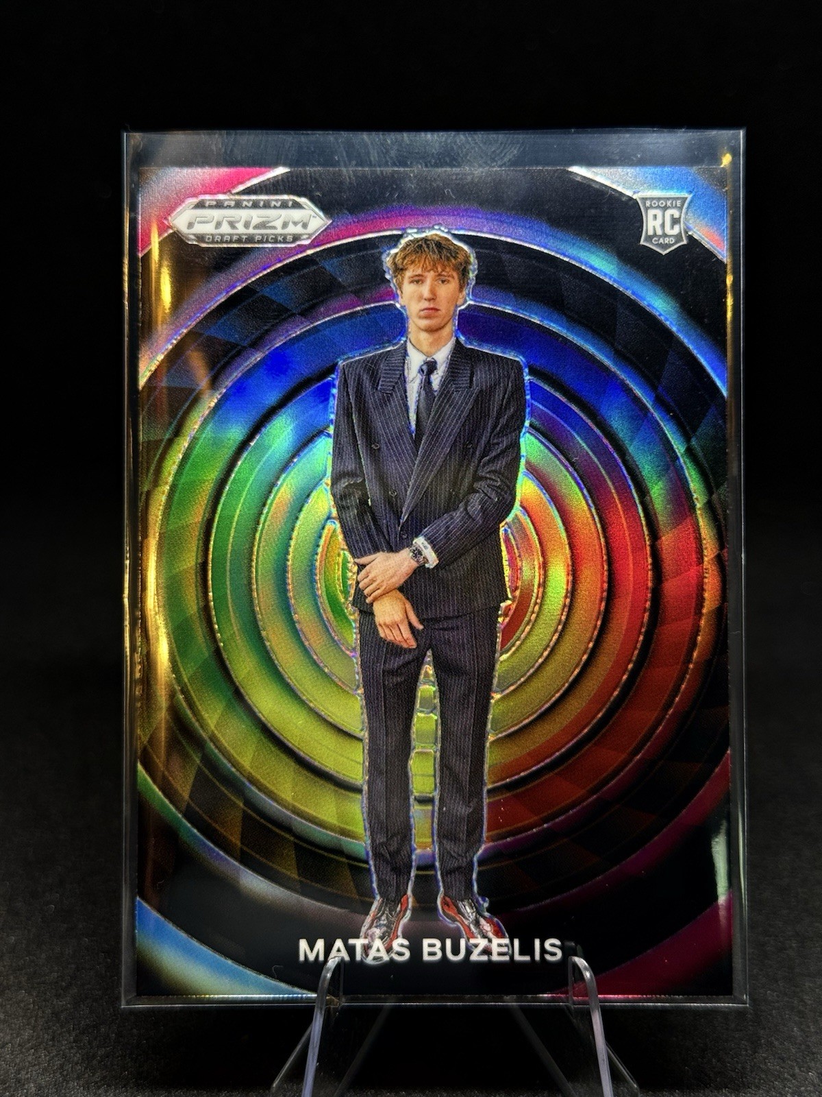 2024 Prizm Draft Picks Matas Buzelis Rookie Color Wheel Case Hit (SSP)