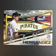 2025 Bowman Draft Baseball Seth Hernandez Bowman Draft Night #BDN-5 Pirates 