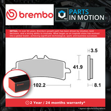 Motorcycle Brake Pads Set Front 07BB37LA Brembo Genuine Top Quality Guaranteed