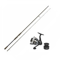 Savage Gear SG4 Light Game Spinncombo 2,21M / 5-18G + 2500FD Barsch Rute + Rolle
