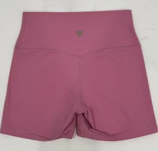 Aritzia Golden BUTTER Cheeky Pocket Hi-Rise 5" Shorts Size 10 Pink