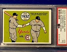 1970 FLEER BABE RUTH/LOU GEHRIG  #29 HOF YANKEES 