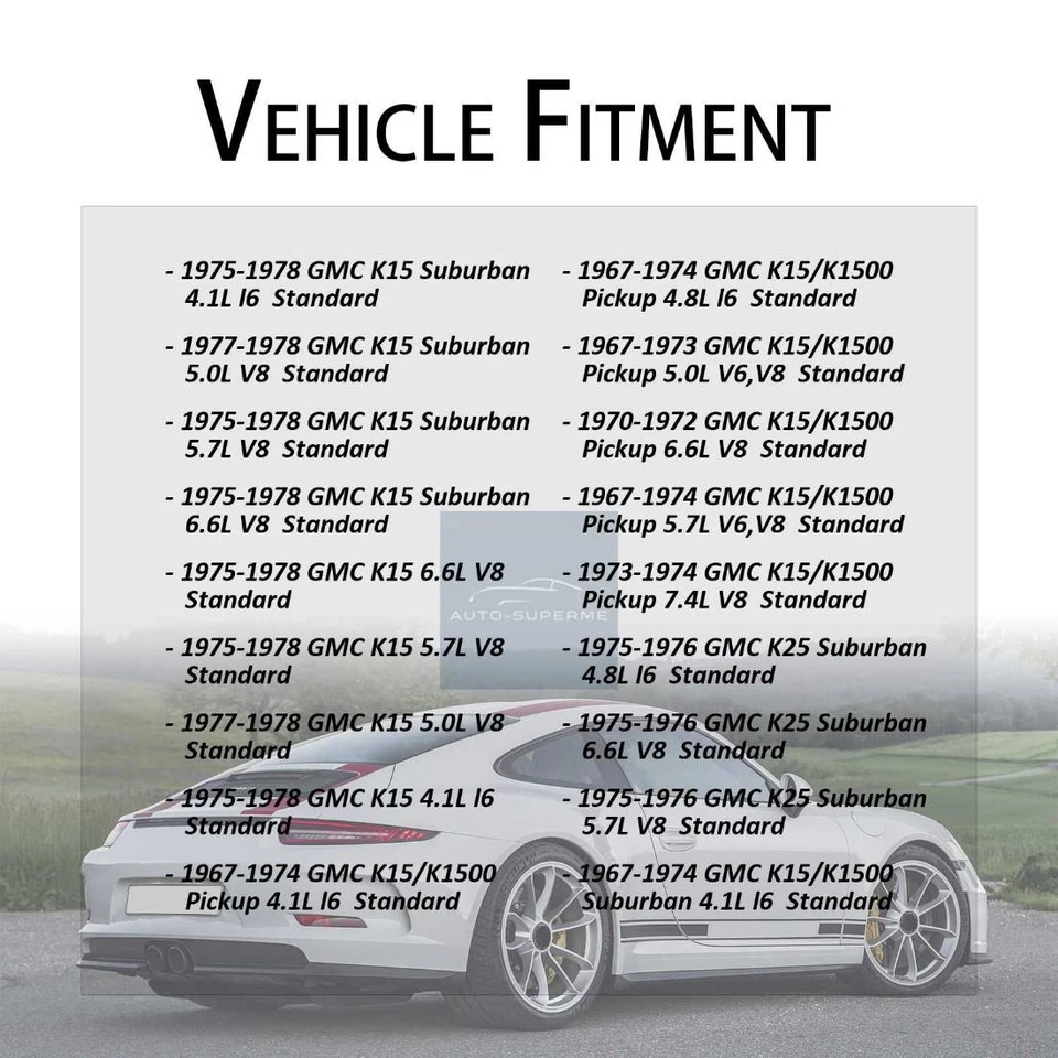 Eje delantero trasero juntas en U GMB 2 PIEZAS para Jeep Scrambler 1981 estándar Foto 3 de 4