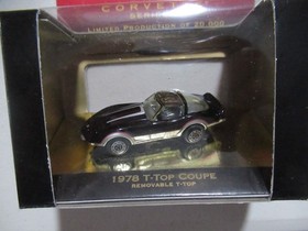 MICRO MACHINES CHEVROLET CHEVY CORVETTE 1978 T-TOP COUPE SERIES 1 NEW GALOOB