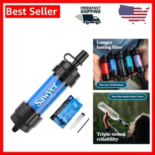 Compact Water Filtration System - 100% Safe Drinking Water, Easy to Use Anywhere