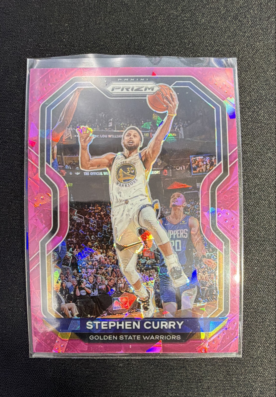2020-21 Panini Prizm - Stephen Curry #159 Pink Ice Prizm
