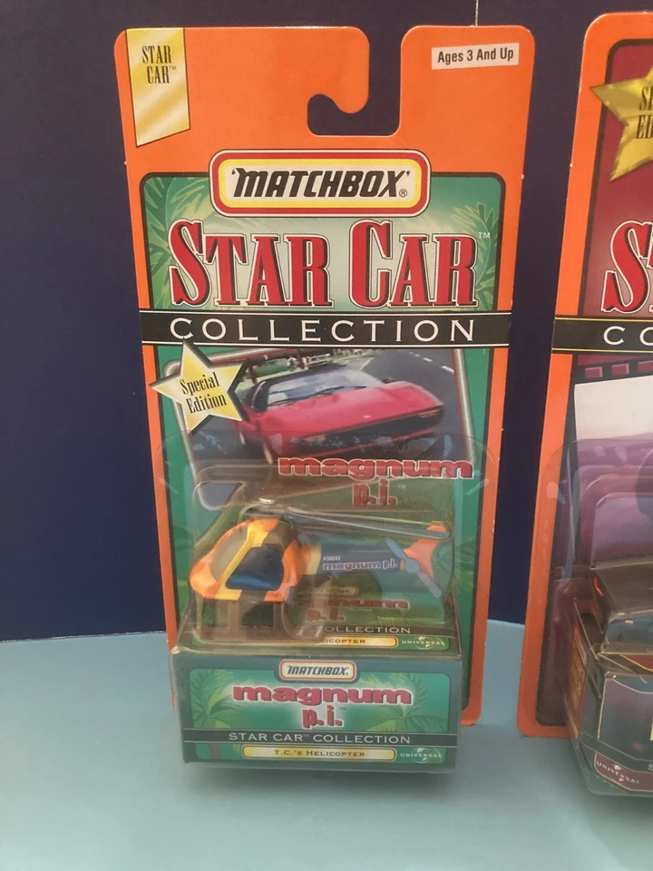 Matchbox 1998 Star Car Collection Magnum PI TC’s Helicopter & Knight Rider KITT - Image 2 of 4
