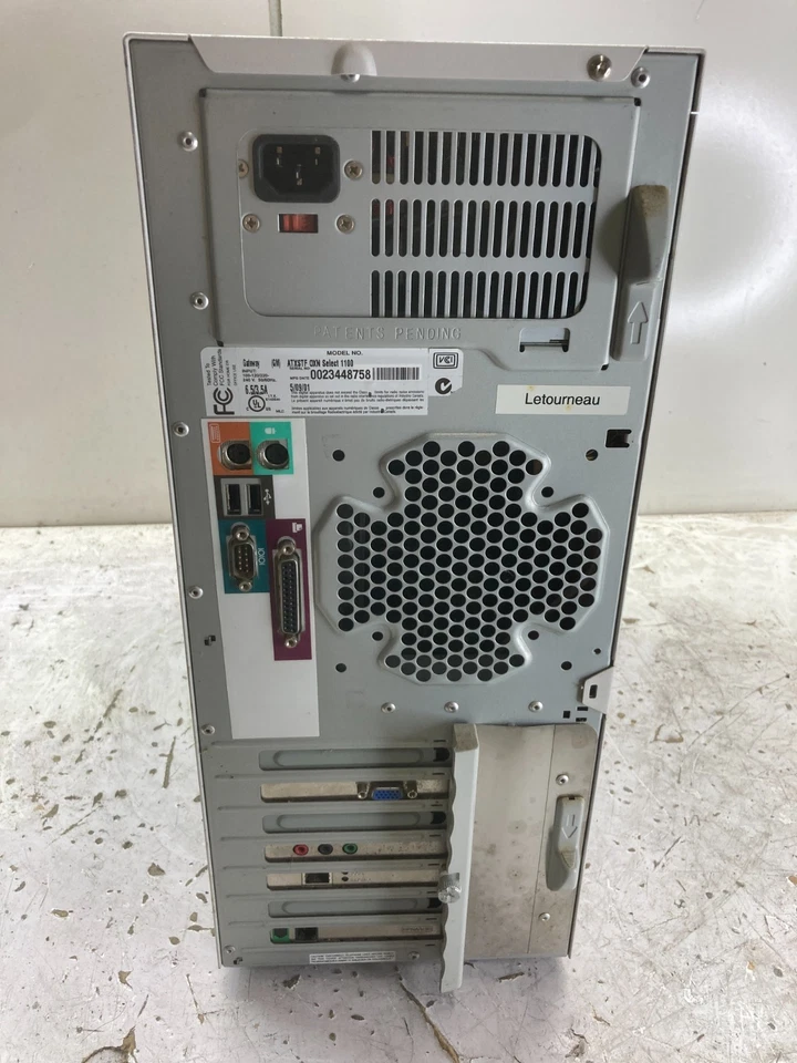 Gateway ATXSTF OXN  AMD Athlon 1100MHz 64MB NO HDD - Image 3 of 4