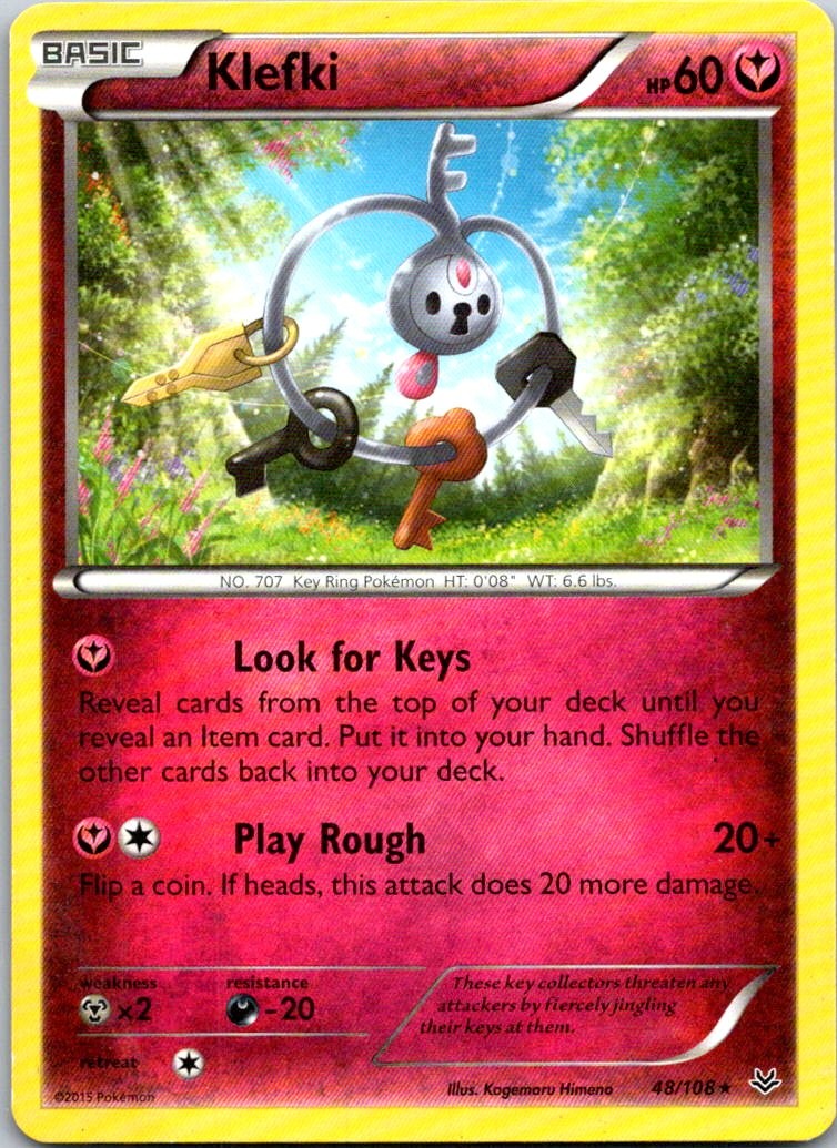 Klefki Uncommon XY - Furious Fists 73/111 LP