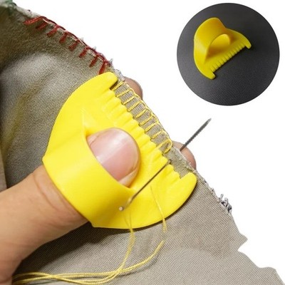 2PCS Easy Sewing Guide Tool Stitch Spacing Thimble for Beginners Hand Sewing