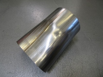 Vibrant Performance 13172 Stainless Tubing 4'' Oval to 4'' Round
