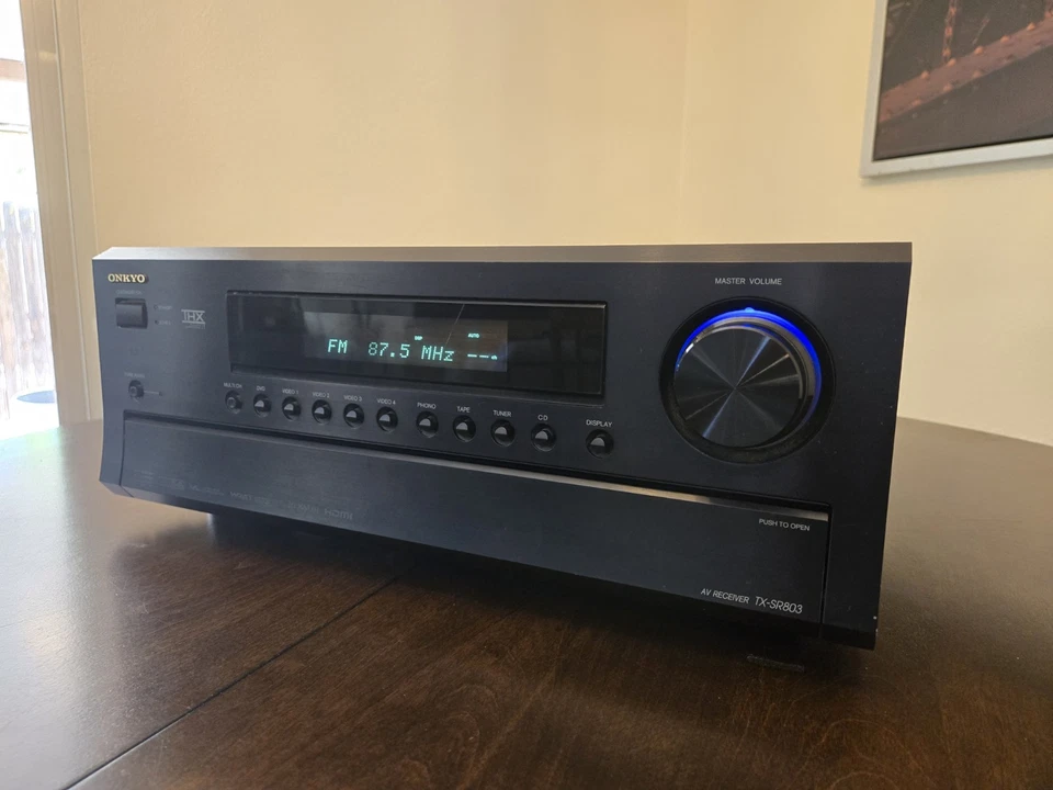 Onkyo AV Receiver TX-SR803 - Image 4 of 4