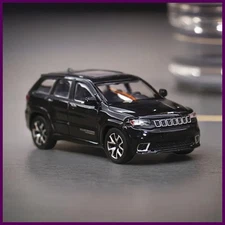 1:64 Jeeps Grand Cherokee SUV Alloy Car Model Diecast Metal Off-road Vehicles