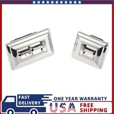 New Chrome Power Window Switch Pair Set of 2 For Chevy GMC Pontiac Oldsmobile