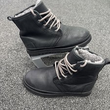 UGG Harkley Charcoal Waterproof UK6 Fur Lined Australia Winter Boots