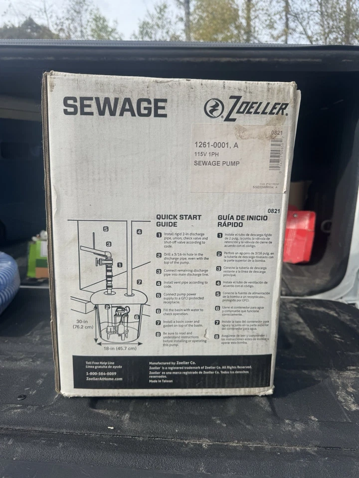 Zoeller Sewage Pump - Image 3 of 4