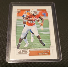 Panini 2019 Score Lil'Jordan Humphrey Texas Longhorns #402 Rookie Card. rookie card picture