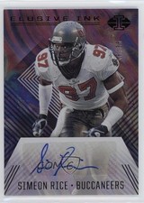 2020 Panini Illusions Elusive Ink Black 16/35 Simeon Rice #EI6 Auto kk4