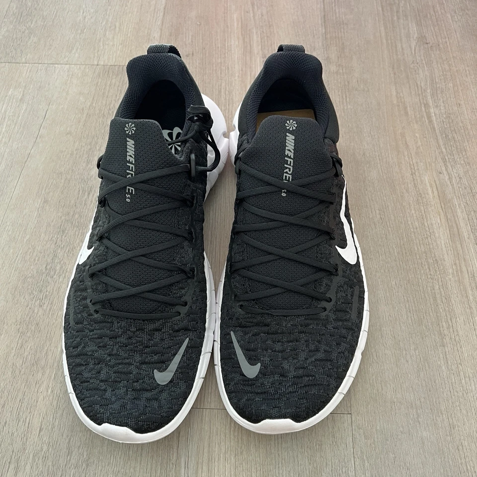Nike Free Run 5.0 Black White CZ1884-001 Size 9.5, 10, 10.5 Men - Image 4 of 4