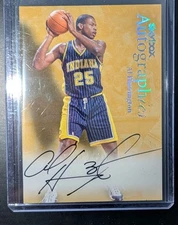AL HARRINGTON 1999-00 SKYBOX  AUTOGRAPHICS AUTOGRAPH Card *INDIANA PACERS*