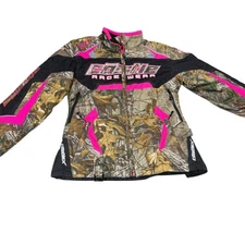 Castle X Racewear Women’s Small Snowmobile Jacket Camo Pink Real Tree