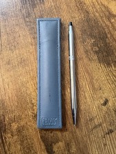 Cross Century Vintage Ladies Purse Ballpoint Pen Chrome Made In USA With Pouch