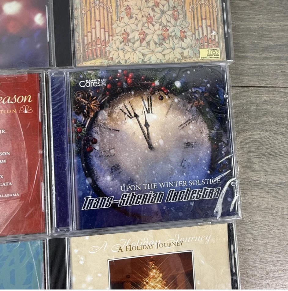 Christmas CD Lot of 7 Michael W. Smith, NBC, Trans-Siberian Orchestra Foto 3 de 4