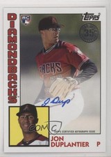 2019 Topps Update 1984 Topps Baseball Jon Duplantier #84A-JD Auto 1q7