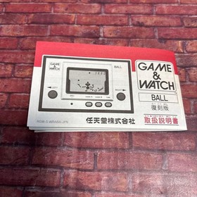 Nintendo Club Nintendo Game & Watch Ball Handheld Console Tested Working Japan
