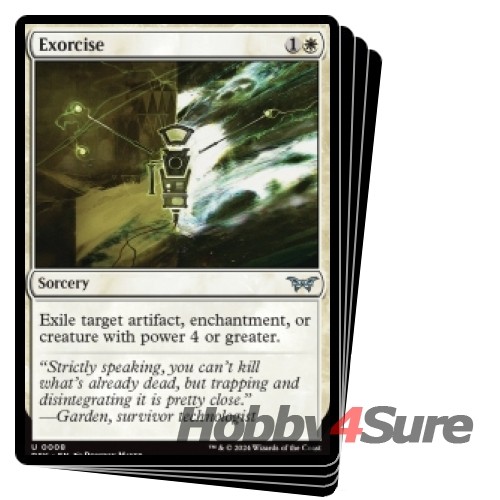 Exorcise X4 M/NM Magic: The Gathering MTG Duskmourn: House Of