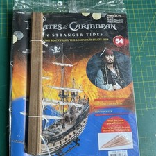 HACHETTE BUILD THE PIRATES OF THE CARIBBEAN BLACK PEARL SHIP ISSUE 54. INC PART