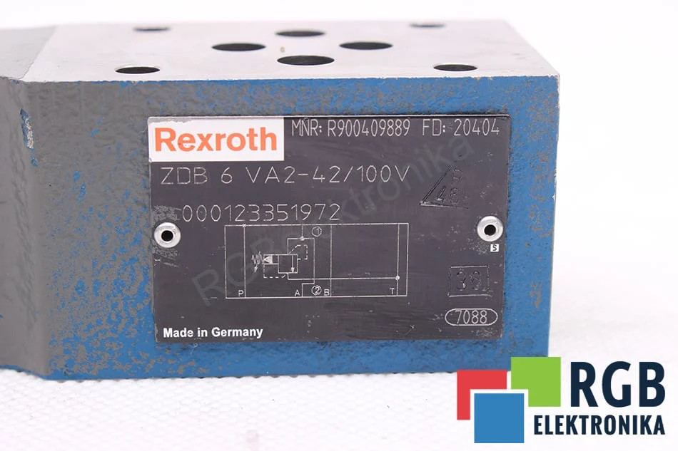 ZDB6VA2-42/100V R900409889 BOSCH REXROTH - Refurbished - 12 Months Warranty