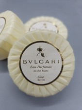 BVLGARI au th  Blanc White Tea Soap - 1.7oz / 50g Pack Of 3 NEW
