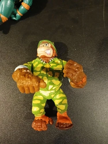 Vintage TMNT Sergeant Bananas 1991 Action Figure 5" Mutant Gorilla Playmates