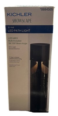 NEW Kichler Showscape 12 Volt LED Path Light Olde Bronze Item #0884505 Fast Ship