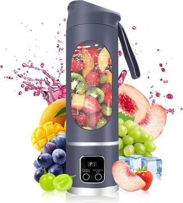 Rechargeable Portable Blender Personal Mini Mixer Protein Shakes Juicer Cup USB`