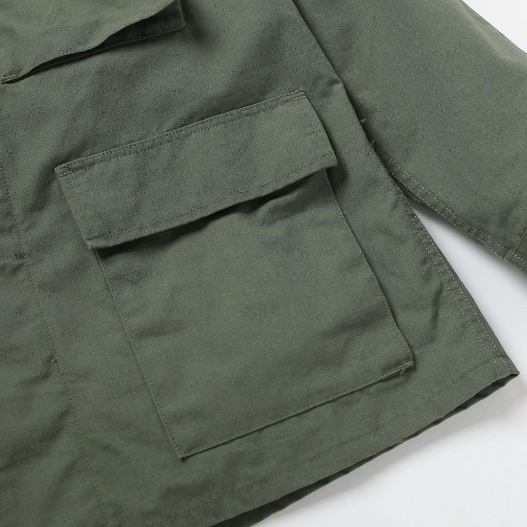 Engineered Garments BDU Jacket Olive Ripstop Nylo… - image 6