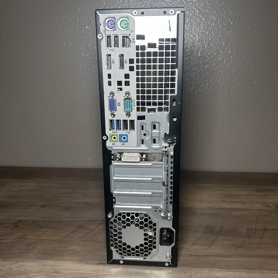 SISTEMA DE JUEGOS RÁPIDOS HP SFF XP Pro Procesador Intel i3 Nvidia SSD Serie PS/2 CNC Foto 4 de 4