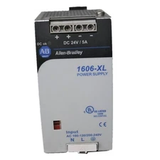  ALLEN BRADLEY 1606-XL120D SER A POWER SUPPLY 24VDC 5A 