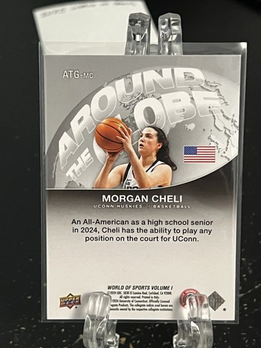 MORGAN CHELI---2025 WORLD OF SPORTS---AROUND THE GLOBUS---FREE SHIPPING - Bild 2 von 2