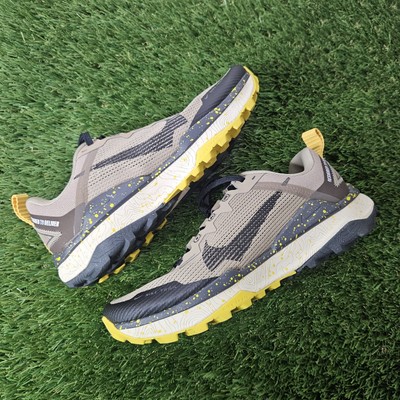 Nike React Wildhorse 8 Mens Size 7.5/ Women 9 Khaki/Black-Vivid Sulfur